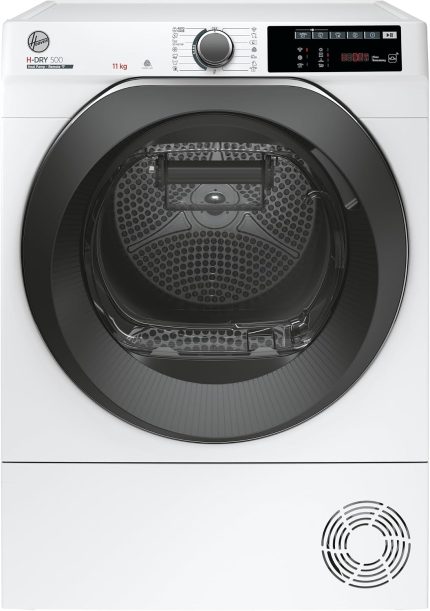 Hoover H-DRY 500 NDE H8A2TCEXS-S Wärmepumpentrockner I 8 Kg I Wifi + Bluetooth I Aquavision, Schuhgestell