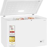 Exquisit GT5400-HE-041E Gefriertruhe - 371 L Truhe Mit Schnellgefrieren | Großer Gefrierschrank in Weiß - 36 Std. Lagerzeit Bei Störung - Digitale Steuerung - Leise 39 Db - Inklusive Rollen