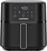 Chefman Digitale Luftfritteuse Mit 5,7 L Fassungsvermögen | Turbofry | Digitale Steuerung Mit Einer Berührung
