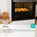 Gorenje Optibake Advanced BPSA 6747 A08BG Einbau-Backofen / 77L / Heißluft / Pyrolyse / Autobake / Touch Bedienung / Bratenthermometer / Gentleclose & Open / Steamassist / Pizzamode 300°C/ Schwarz