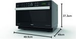 Whirlpool MWP 337 SB Comptoir Du Mikrowelle Grill 33L 900 W Schwarz, Silber – Mikrowelle (Comptoir Du, Mikrowelle Grill, 33 L, 900 W, Drehbar, Oberfläche, Schwarz, Silber)