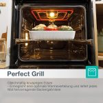 Gorenje Optibake Advanced BPSA 6747 A08BG Einbau-Backofen / 77L / Heißluft / Pyrolyse / Autobake / Touch Bedienung / Bratenthermometer / Gentleclose & Open / Steamassist / Pizzamode 300°C/ Schwarz