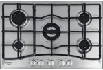 Hotpoint PCN 752 T/IX/HAR Kochfeld Edelstahl Eingebaut Gaskochfeld