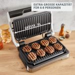 Moulinex Optigrill 4In1 XL, Elektrogrill, Grill Und Ofen in Einem Gerät, Volle Mahlzeit, Kapazität 6-8 Personen, Kochanzeige, 12 Automatische Programme, Antihaftplatten, GI784D