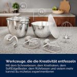 Electrolux Küchenmaschine Planetaria Multifunktions-Küchenmaschine, E6KM1-4BPT, Kitchen Assistent Machine