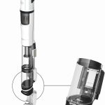Hoover HFX Akku Staubsauger Mit LED, Bis 60Min Saugen I Staubsauger Kabellos Mit Corner Genie™ Zum Reinigen Von Ecken & Kanten I Mit Anti-Twist Gegen Verheddern Eingesaugter Haare [HFX20H]