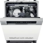 Haier Washlens plus Series 2 Einbau-Geschirrspüler 60 Cm I Vollintegrierte Spülmaschine I 14 Maßgedecke I 3. Korb Für Besteck I Autodoor I Aquastop I XI 4B2E1B-84