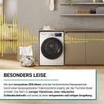 Bauknecht B6R 08E SILENCE DE Waschmaschine / 10Kg / Frontlader/Supreme Silence/Eek A-20% / 1400 Upm/Zen-Motor/Besonders Leise Waschmaschine/Steam 3.0-3 Kraftvolle Dampftechnologien