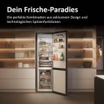 Haier Kühl Gefrierkombination 2D 60 SERIE 5 PRO HDPW5620ANPD I 2,05 M, No Frost I Energieeffizienzklasse a I Kühlschrank Mit Gefrierfach Freistehend, Fassungsvermögen 409L I Wi-Fi, Smarte Kühlfächer