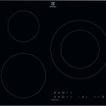 Electrolux LIT60336 Induktionskochfeld, Abgeschrägt, Extra Flach, 3 Zonen, Brückenfunktion, Automatische Schnellheizung, Anschluss Mit Kompatibler Dunstabzugshaube, Timer, Touch-Steuerung, Schwarz, 60