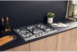 Hotpoint PCN 752 T/IX/HAR Kochfeld Edelstahl Eingebaut Gaskochfeld