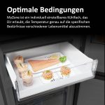 Haier Kühl Gefrierkombination 2D 60 SERIE 5 PRO HDPW5620ANPD I 2,05 M, No Frost I Energieeffizienzklasse a I Kühlschrank Mit Gefrierfach Freistehend, Fassungsvermögen 409L I Wi-Fi, Smarte Kühlfächer