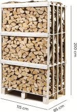 Eichen-Brennholz – Restfeuchte unter 18 % – Premium-Qualität auf Palette – Perfekt für Kamin, Ofen & Grill – Nachhaltig & trocken - Image 9