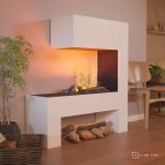 GLOW FIRE Mozart Opti-Myst Wasserdampf-Elektrokamin – Weiß, realistischer 3D-Flammeneffekt - Image 2