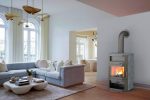 Thermia Bali Max Freistehender Kaminofen – Naturstein Grau, 8,5 kW - Image 5