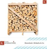 Energie Kienbacher Buchen-Brennholz – 1 RM Box (25 cm Scheite) – Ofenfertig, trockenes Hartholz für Kamin, Ofen & Pizzaofen - Image 2