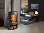 Panadero 15100 Oval freistehender Kaminofen – 11 kW, Energieeffizienzklasse A+ – Bild 2
