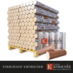 Energie Kienbacher Premium Nestro Hartholz-Briketts – Buche und/oder Eiche, runde Öko-Briketts ohne Zugloch (400 kg bis 1000 kg Großgebinde) - Image 7