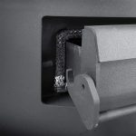 H&M Germany EVO 2.1 Kaminofen – 7 kW – Moderner Design-Kamin mit Panoramasicht – Integriertes Holzfach mit Tür – Energieeffizienzklasse A – Flexible Rauchrohr-Anschlüsse - Image 4