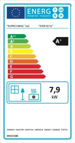 DanDiBo Ever 2 Kaminofen – 7,85 kW – Mit Backfach & Kochplatte – Energieeffizienzklasse A+ – Autarke Heiz- & Kochlösung – Hocheffizient – Bild 7