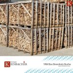 Energie Kienbacher Premium Buchen-Brennholz 33 cm – Kammergetrocknet & ofenfertig in stabilen 1 bis 5 SRM Holzboxen (Ideal für Kamin, Feuerschale & Pizzaofen) - Image 5