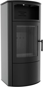 KRATKI Koza Titanium Kaminofen – 11 kW, freistehend aus Stahl