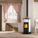 La Nordica Emiliana freistehender Kaminofen – 6,5 kW, weiße Majolika - Image 6