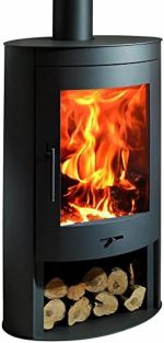 Panadero 15100 Oval freistehender Kaminofen – 11 kW, Energieeffizienzklasse A+ – Bild 3