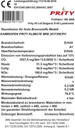 OtoSystem Mini SP Kaminofen – 5,2 kW – Kompakter, freistehender Holzofen – Mit Schamott-Auskleidung & Gussrost – Graphitschwarz - Image 7