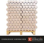 Energie Kienbacher Premium Nestro Hartholz-Briketts – Buche und/oder Eiche, runde Öko-Briketts ohne Zugloch (400 kg bis 1000 kg Großgebinde) - Image 2