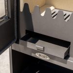 DanDiBo Polar Kaminofen – 6,4 kW – Freistehender Holzofen mit Sichtfenster & Holzfach – Energieeffizienzklasse A – Zertifizierte Qualität - Image 3