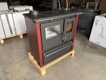Verso CS Plus Inox Kaminofen – 7,7 kW – Küchenherd mit Backfach – Bordeaux Rot – Energieeffizienzklasse A+ – Hoher Wirkungsgrad – Autarkes Heizen & Kochen - Image 7