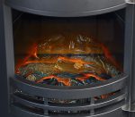 Carlo Milano „Mojave“ (NX8201) Elektro-Kamin – 2000 W – Realistischer 3D-Flammeneffekt – Mit Thermostat & 2 Heizstufen – Modernes rundes Design – Sicher & Sauber - Image 5