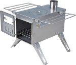 Winnerwell Nomad Medium – Kompakter Camping-Zeltofen aus hochwertigem Edelstahl – Portabler Holzofen für Zelte, Teepees & Yurten – Inklusive 7 kW Heizleistung & Kochfunktion - Image 2