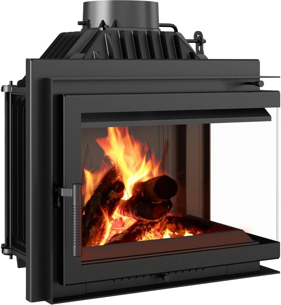 4751606f4b46a43c89f5edf28b34884a.jpg KRATKI Simple 8kW Eck-Kamineinsatz – Moderner Kamin mit beidseitiger Verglasung (BS) – Energieeffizienzklasse A – EcoDesign-konform – Hocheffiziente Verbrennung für offene Wohnkonzepte - Image 1
