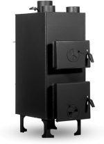 WLO 15 kW Warmluft-Werkstattofen – Leistungsstarker Industrie-Kamin mit Axiallüfter – 1460 m³/h Luftleistung – Robuste Kesselstahl-Konstruktion – Maximale Wärmeverteilung für Werkstatt & Lager - Image 3