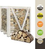Birken-Brennholz – Kammergetrocknet – Scheitlänge 25 cm / 33 cm – 1 RM / 1,6 SRM Palette – Für Kamin, Ofen, Grill & Smoker - Image 2