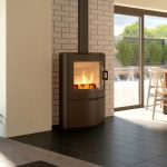 Kratki Steel AB Kaminofen – 10 kW, zylindrischer Kamin in Schwarz - Image 2