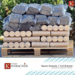 500 kg Mischpalette: 250 kg Nestro Holzbriketts + 250 kg Torfbriketts – Die ideale Brennstoff-Kombination für Kamin, Ofen & Heizung – Energie Kienbacher - Image 3