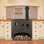 Prity 1P34 Küchenherd – 10,1 kW – Multifunktionaler Holzofen mit Backfach & Kochplatte – Energieeffizienzklasse A – Robuste Stahl-Konstruktion – Effizient & kompakt - Image 5