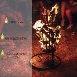 Flameup Premium Buchen-Brennholz 25 cm – Kammergetrocknet & ofenfertig (Restfeuchte < 18 %) – Naturbelassenes Kaminholz für Kamin & Ofen (180 kg bis 500 kg Großgebinde) - Image 2