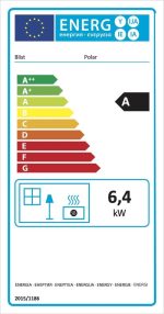 DanDiBo Polar Kaminofen – 6,4 kW – Freistehender Holzofen mit Sichtfenster & Holzfach – Energieeffizienzklasse A – Zertifizierte Qualität - Image 8