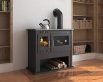 ECOfoxx Victoria Viki Lux Küchen-Holzherd – 10,5 kW, Schwarz, Energieeffizienzklasse A - Image 3