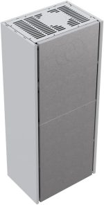 KRATKI Simple Box Kamin – 8 kW – Moderner Eck-Kaminbausatz – Weißes Stahldesign – 2-seitige Panoramascheibe – Energieeffizienzklasse A – Schnelle Montage - Image 9