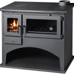 EEK Viki Küchenofen – 10,5 kW – Leistungsstarker Werkstattofen mit Backfach & Kochplatte – Für Räume bis 200 m² – Autark heizen & kochen – Robustes Design mit Holzfach