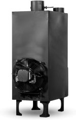 WLO 15 kW Warmluft-Werkstattofen – Leistungsstarker Industrie-Kamin mit Axiallüfter – 1460 m³/h Luftleistung – Robuste Kesselstahl-Konstruktion – Maximale Wärmeverteilung für Werkstatt & Lager - Image 5