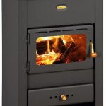 Prity K2 Kaminofen – 10 kW – Kompakter & Leistungsstarker Holzofen – Robuste Stahl-Konstruktion – Energieeffizienzklasse A – Für bis zu 154 m³