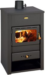 Prity K2 Kaminofen – 10 kW – Kompakter & Leistungsstarker Holzofen – Robuste Stahl-Konstruktion – Energieeffizienzklasse A – Für bis zu 154 m³