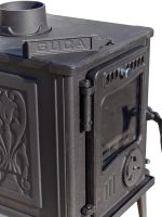 Guca Iskra Kaminofen – 6 kW – Massiver Guss-Ofen im Antik-Design – Energieeffizienzklasse A+ – 85,6 % Wirkungsgrad – Für Holz & Briketts - Image 8