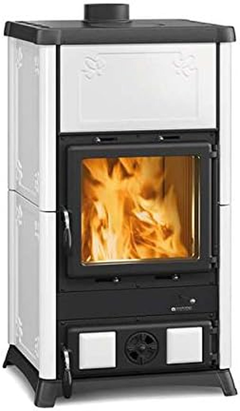 625cd918daeee5f65f6a19d042f309cc.jpg La Nordica Fedora freistehender Kaminofen – Weiß, Energieeffizienzklasse A+ - Image 1